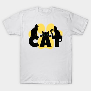 black cat T-Shirt